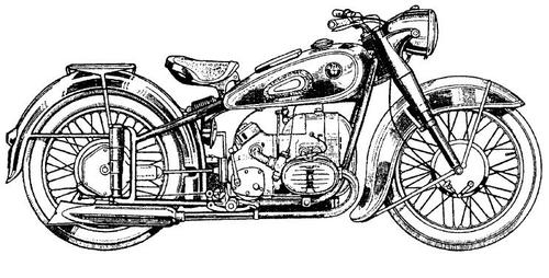 Product picture BMW R51-2 R51-3 R67-2 R67-3 R68 repair Manual